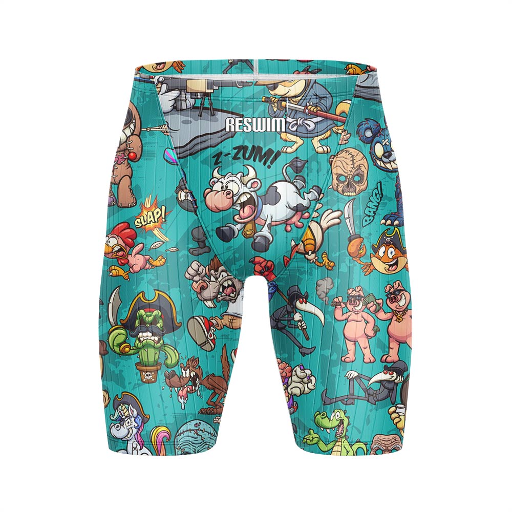 Funny Swim Jammer Swimsuit Sho - огляд і ціна Swim Trunk Quick Dry