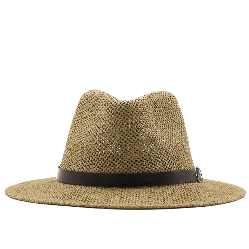 Simple jazz Panama Hat with Be - огляд і ціна Bucket Hat Straw