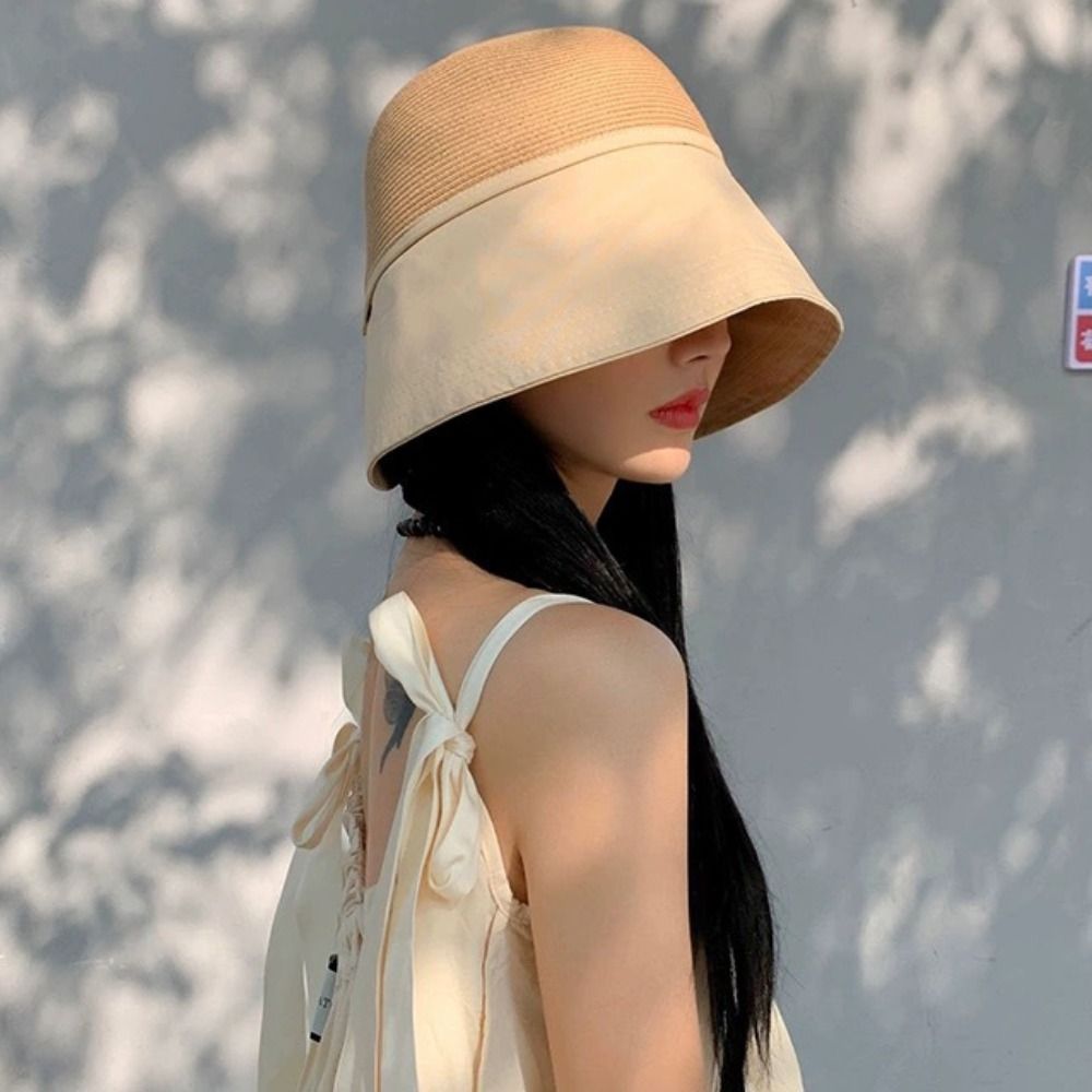 Foldable Shade Sun Caps Foldab - огляд і ціна Bucket Hat Straw