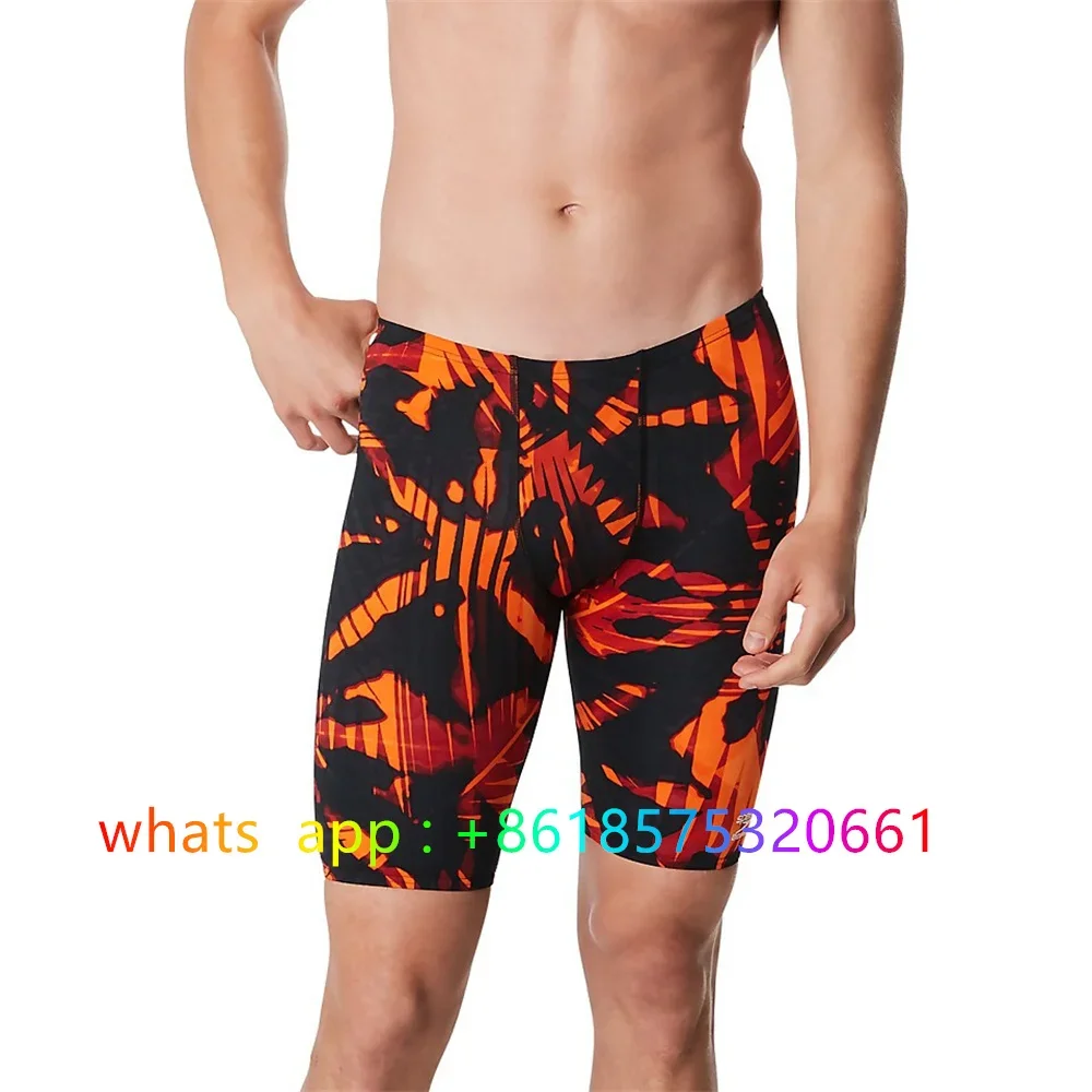 Men Jammers Swimsuit Competiti - огляд і ціна Swim Trunk Quick Dry