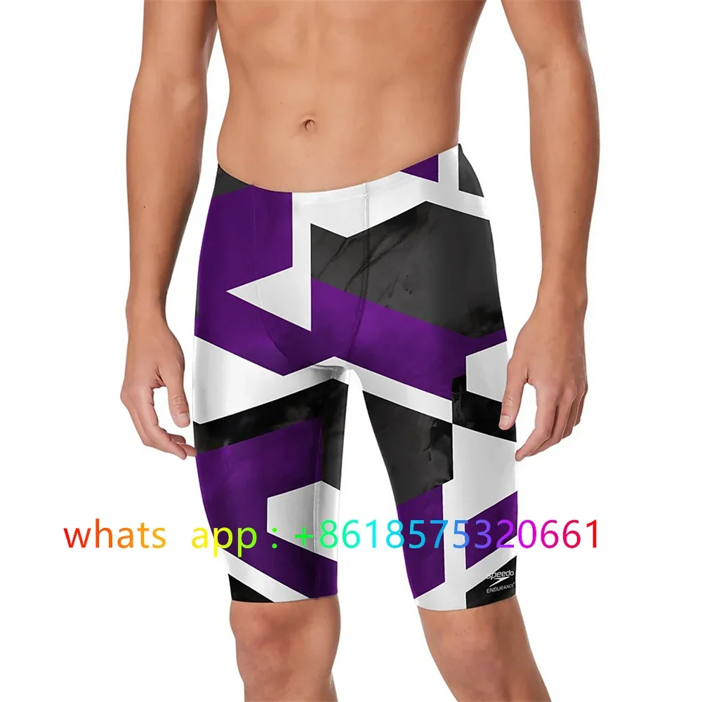 Men Jammers Swimsuit Competiti - огляд і ціна Swim Trunk Quick Dry